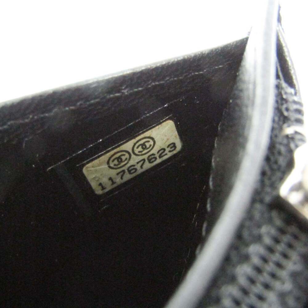 CHANEL Authentic Black Leather Wallet - Picture 15 of 15